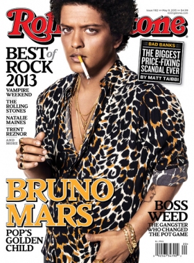 Bruno Mars covers Rolling Stone