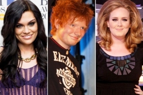 2012 The BRIT Awards: Ed Sheeran, Adele and Jessie J amongst nominees