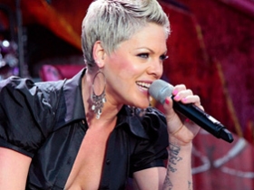 Pink's video premiere of 'Raise Your Glass'